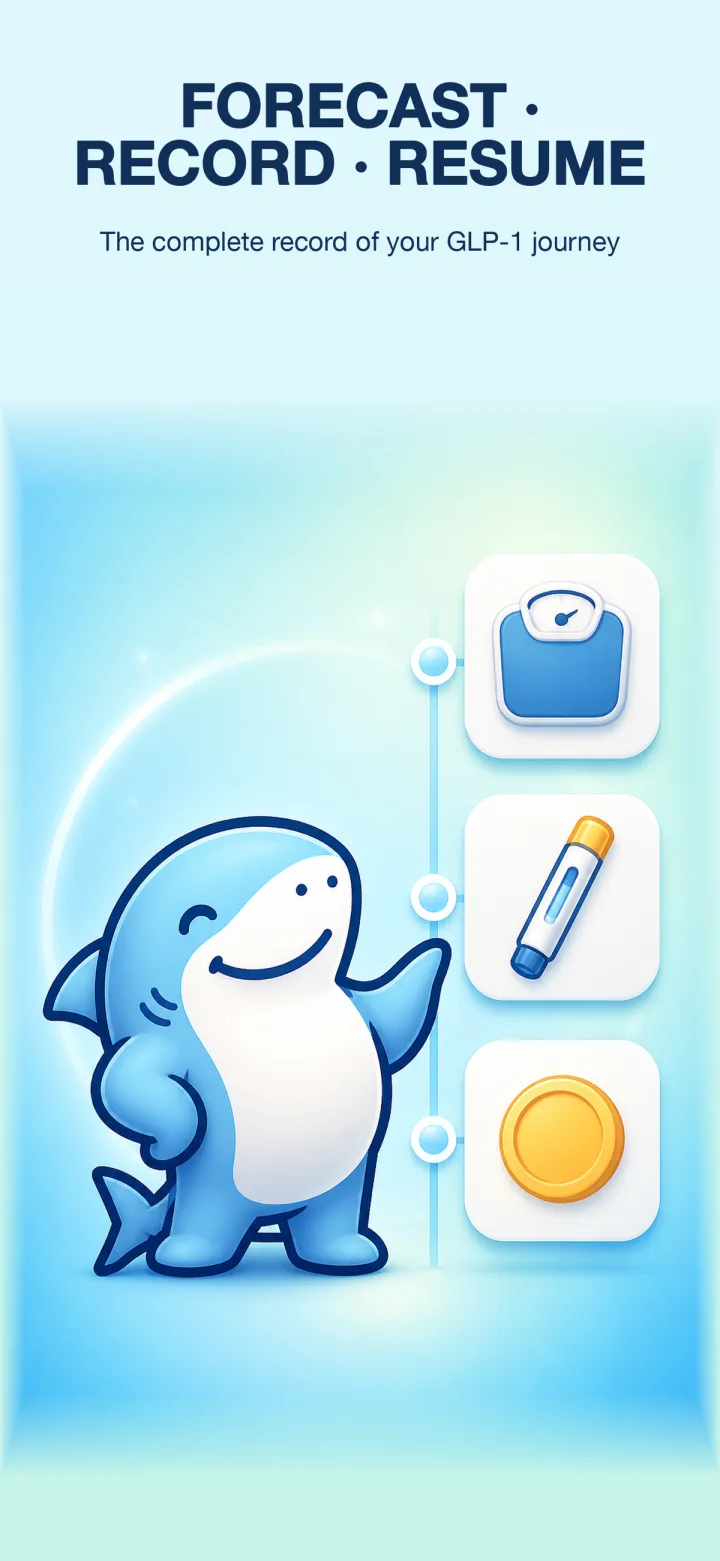 GLP Fish: Weight Loss Tracker screenshot 1