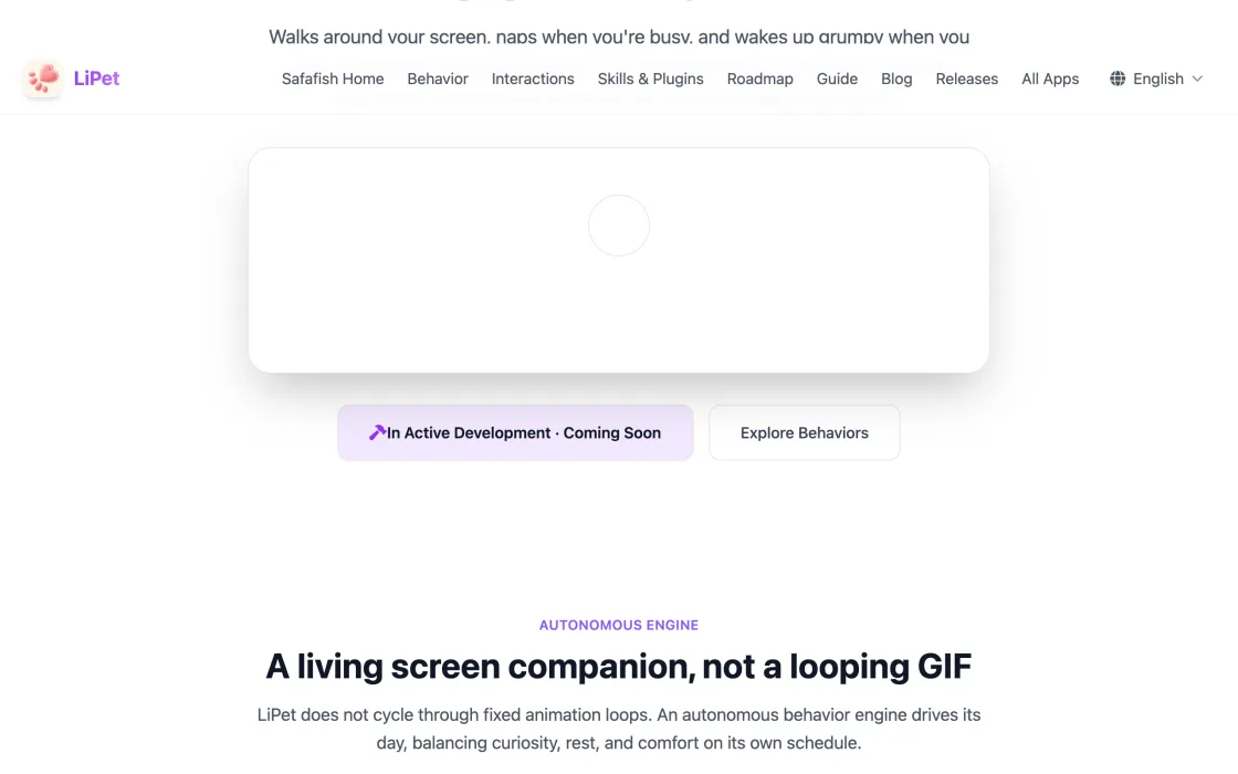 LiPet screenshot